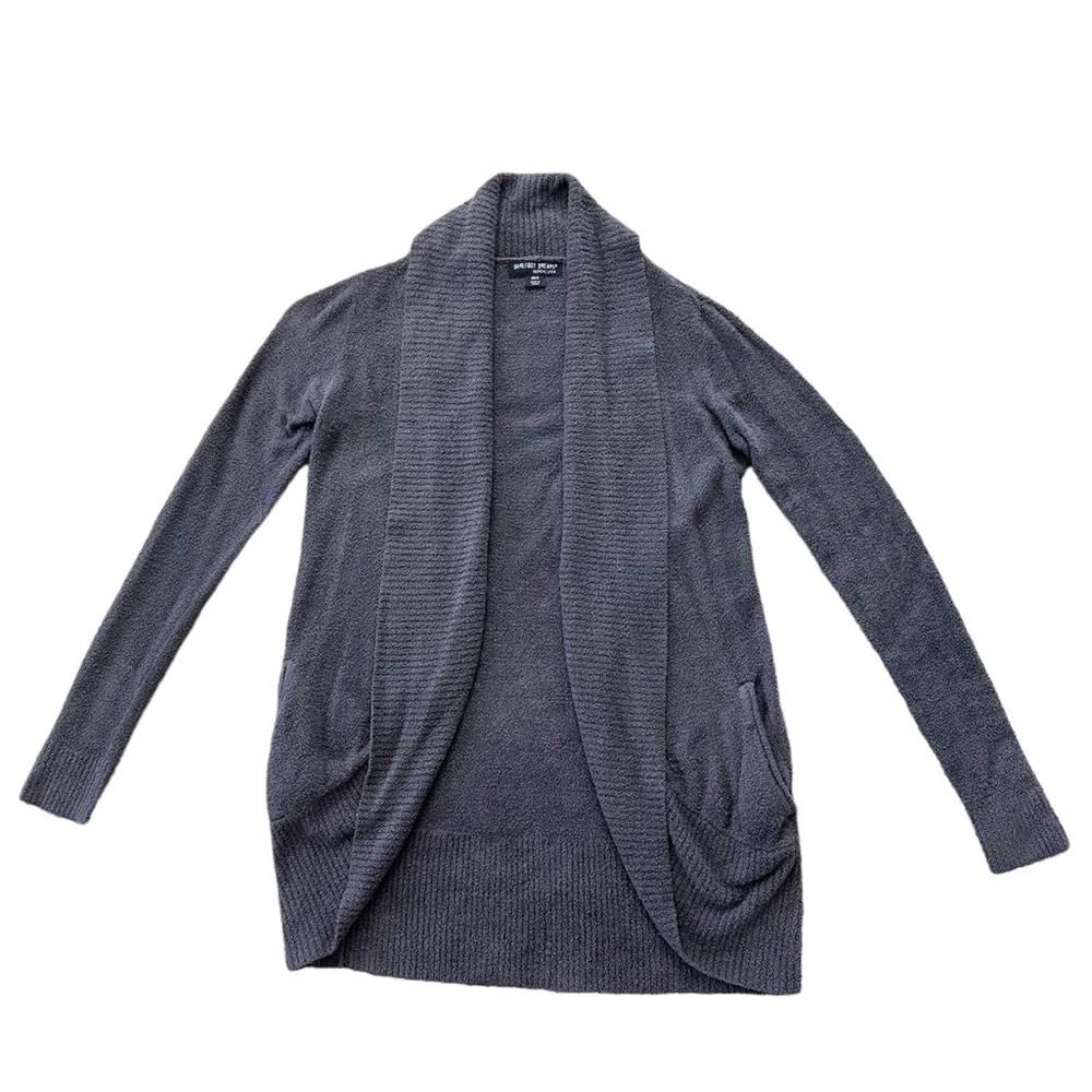XS/S Pacific Blue Barefoot Dreams CozyChic Lite Circle Cardigan